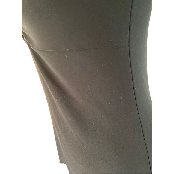 Y2K Style V Neck Sharkbite Hem T Shirt Split Sleeve Vintage Coquette Cottage - Picture 7 of 11